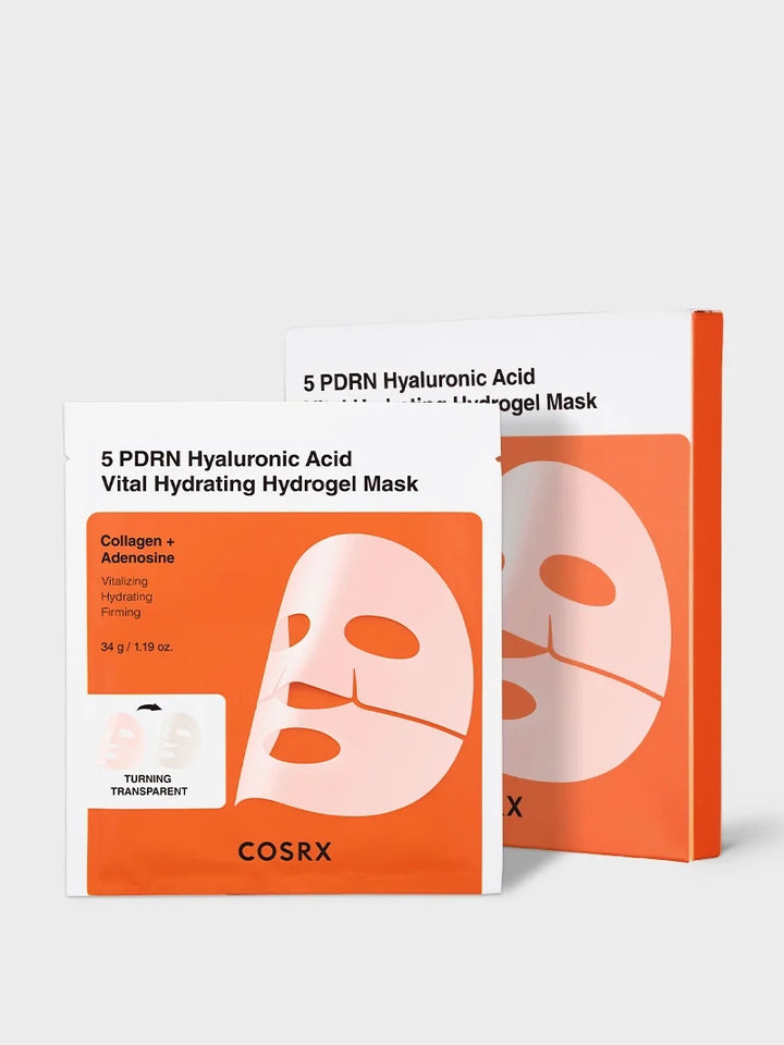 COSRX 5 PDRN Hyaluronic Acid Vital Hydrating Hydrogel Mask H0