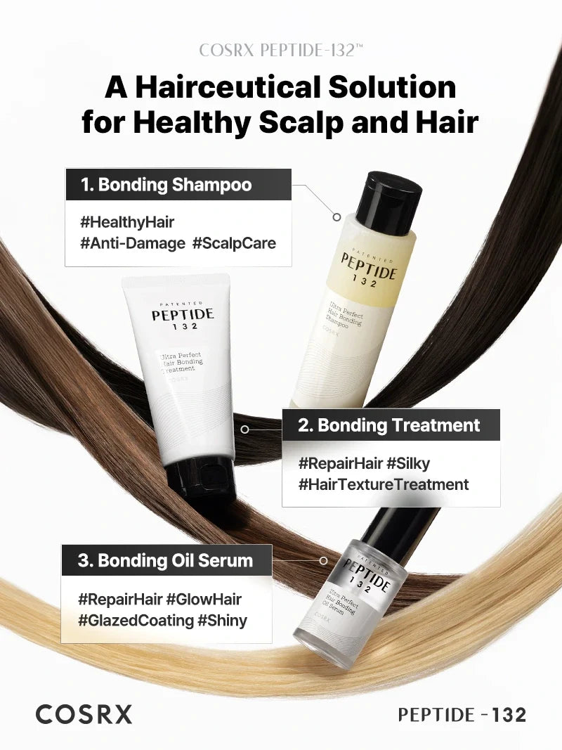 COSRX PEPTIDE-132 Ultra Perfect Hair Bonding Shampoo